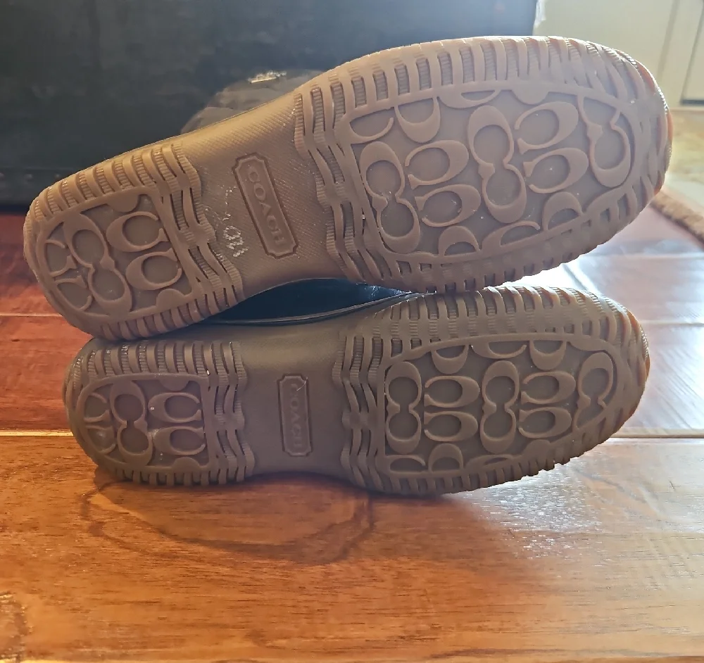 Coach Quilted Black Winter Boots - Picture 6 of 7